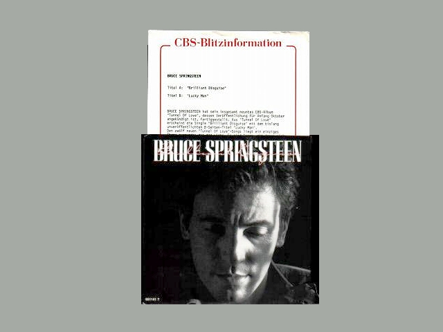 Bruce Springsteen - BRILLIANT DISGUISE / LUCKY MAN